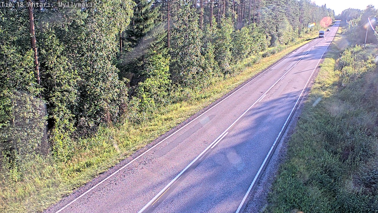 Kelikamerat Kuva Tie 18 Ähtäri, Myllymäki, Ähtäri, Etelä-Pohjanmaa