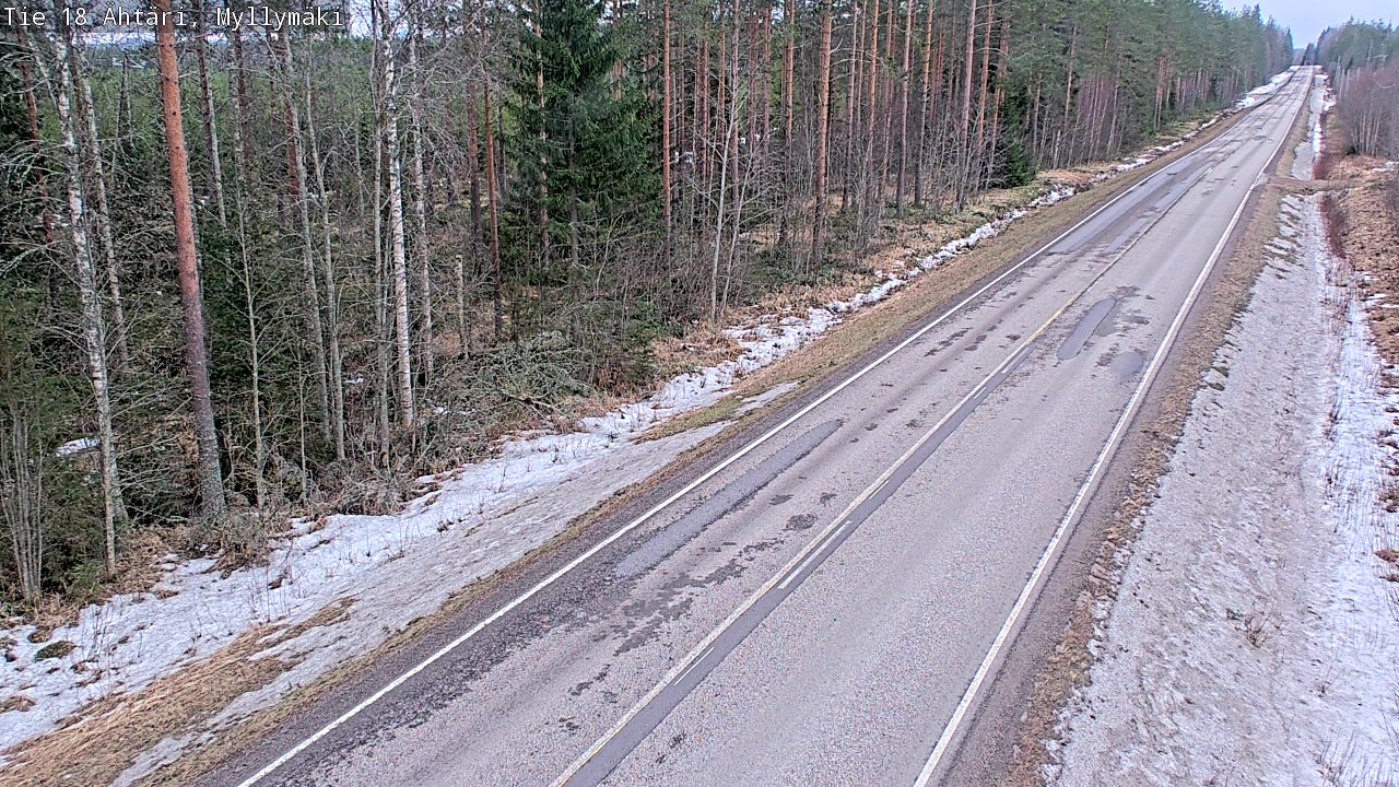 Kelikamerat Kuva Tie 18 Ähtäri, Myllymäki, Ähtäri, Etelä-Pohjanmaa