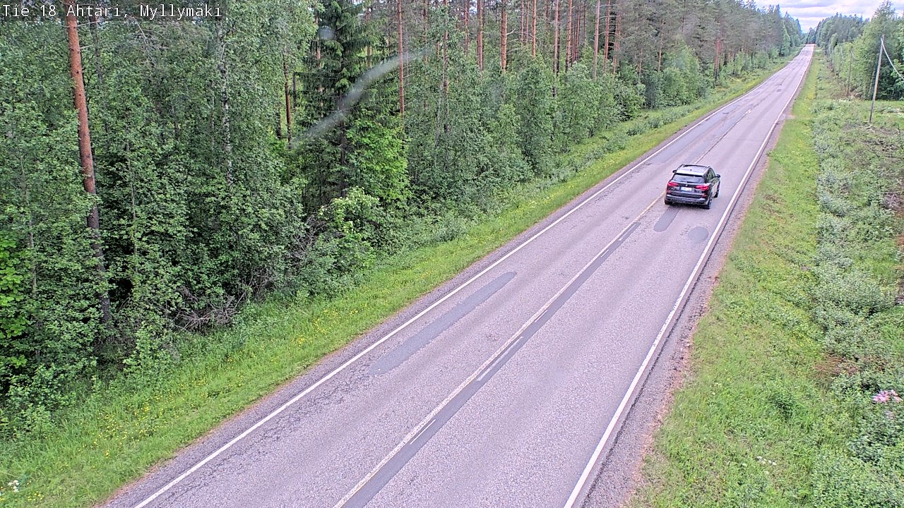 Kelikamerat Kuva Tie 18 Ähtäri, Myllymäki, Ähtäri, Etelä-Pohjanmaa