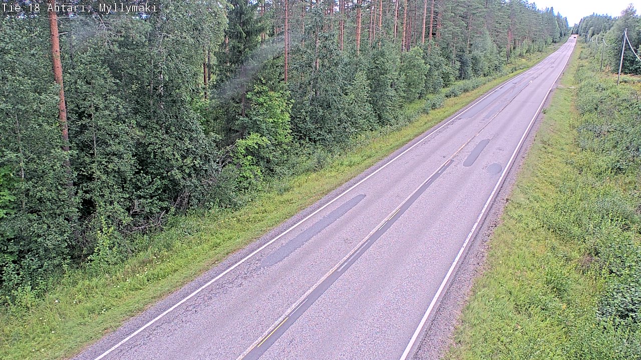 Kelikamerat Kuva Tie 18 Ähtäri, Myllymäki, Ähtäri, Etelä-Pohjanmaa