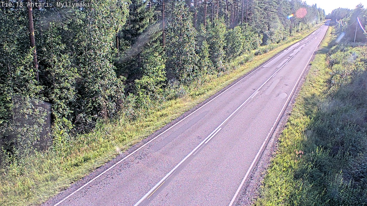 Kelikamerat Kuva Tie 18 Ähtäri, Myllymäki, Ähtäri, Etelä-Pohjanmaa