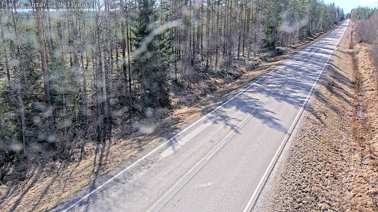 Weather Camera Image Road 18 Ähtäri, Myllymäki, Ähtäri, Etelä-Pohjanmaa