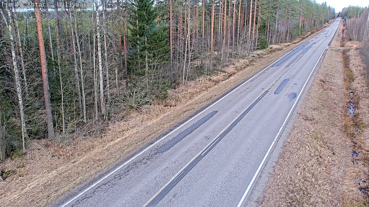 Kelikamerat Kuva Tie 18 Ähtäri, Myllymäki, Ähtäri, Etelä-Pohjanmaa