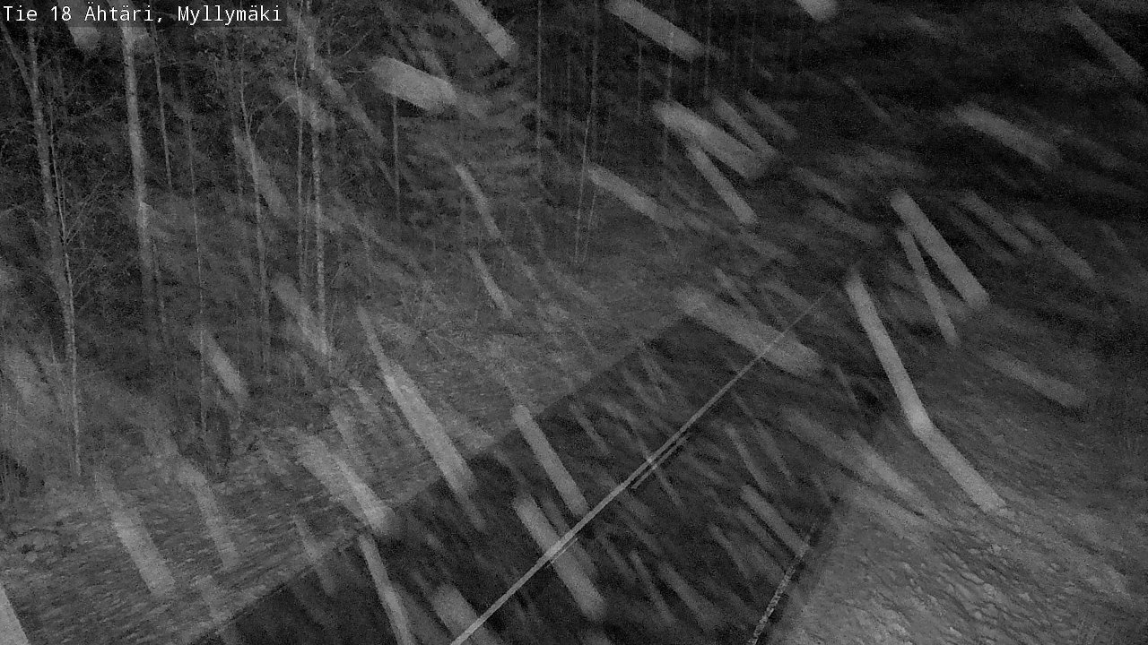 Weather Camera Image Road 18 Ähtäri, Myllymäki, Ähtäri, Etelä-Pohjanmaa