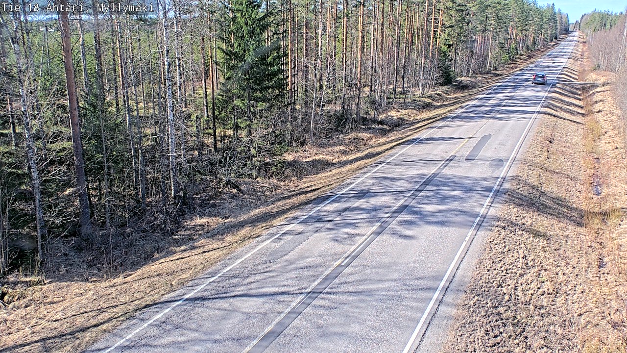 Kelikamerat Kuva Tie 18 Ähtäri, Myllymäki, Ähtäri, Etelä-Pohjanmaa