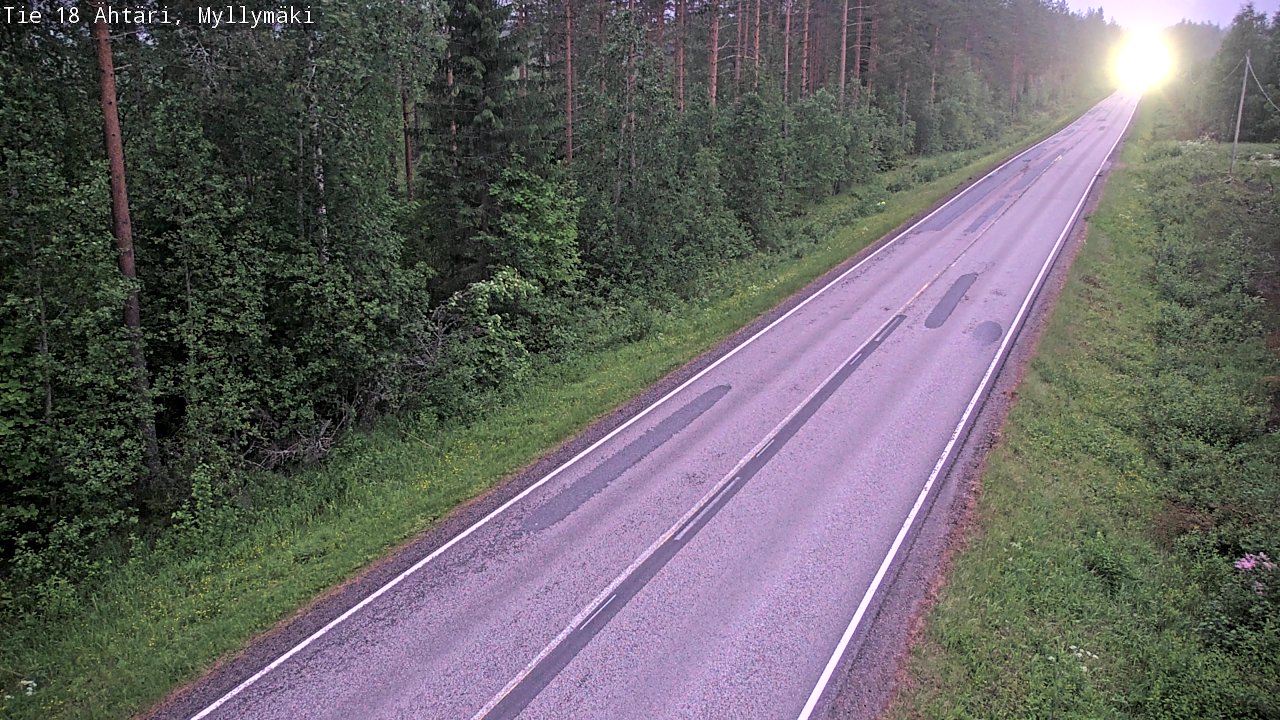 Kelikamerat Kuva Tie 18 Ähtäri, Myllymäki, Ähtäri, Etelä-Pohjanmaa