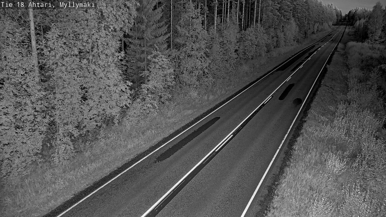Kelikamerat Kuva Tie 18 Ähtäri, Myllymäki, Ähtäri, Etelä-Pohjanmaa