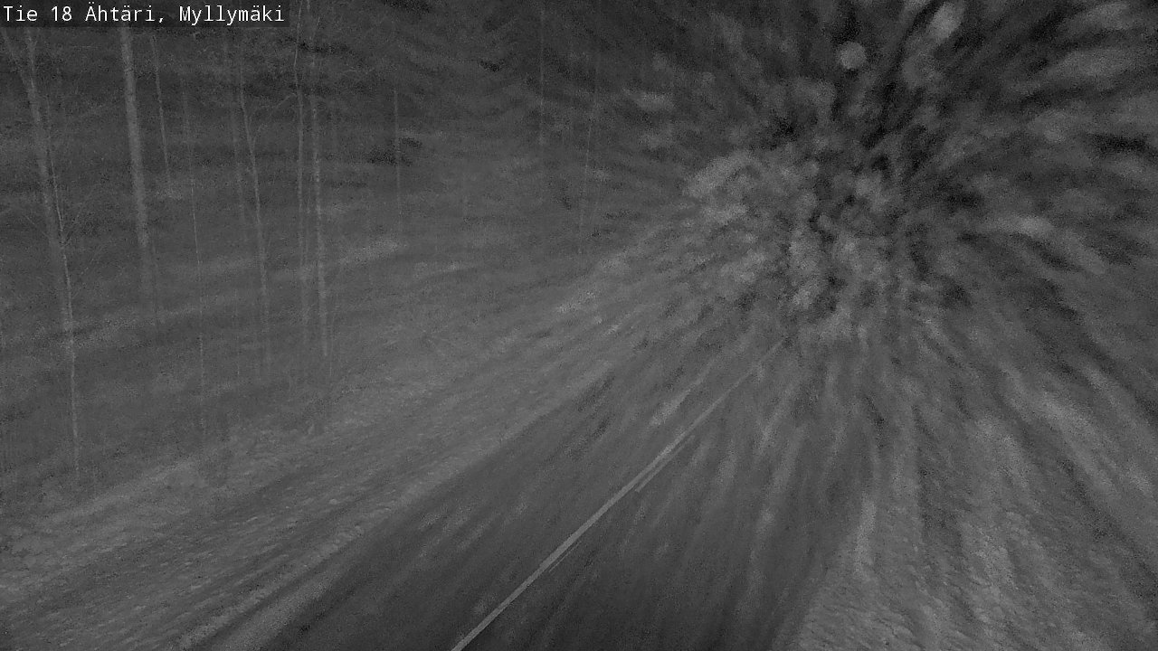 Weather Camera Image Road 18 Ähtäri, Myllymäki, Ähtäri, Etelä-Pohjanmaa