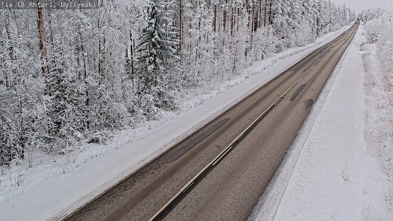 Kelikamerat Kuva Tie 18 Ähtäri, Myllymäki, Ähtäri, Etelä-Pohjanmaa