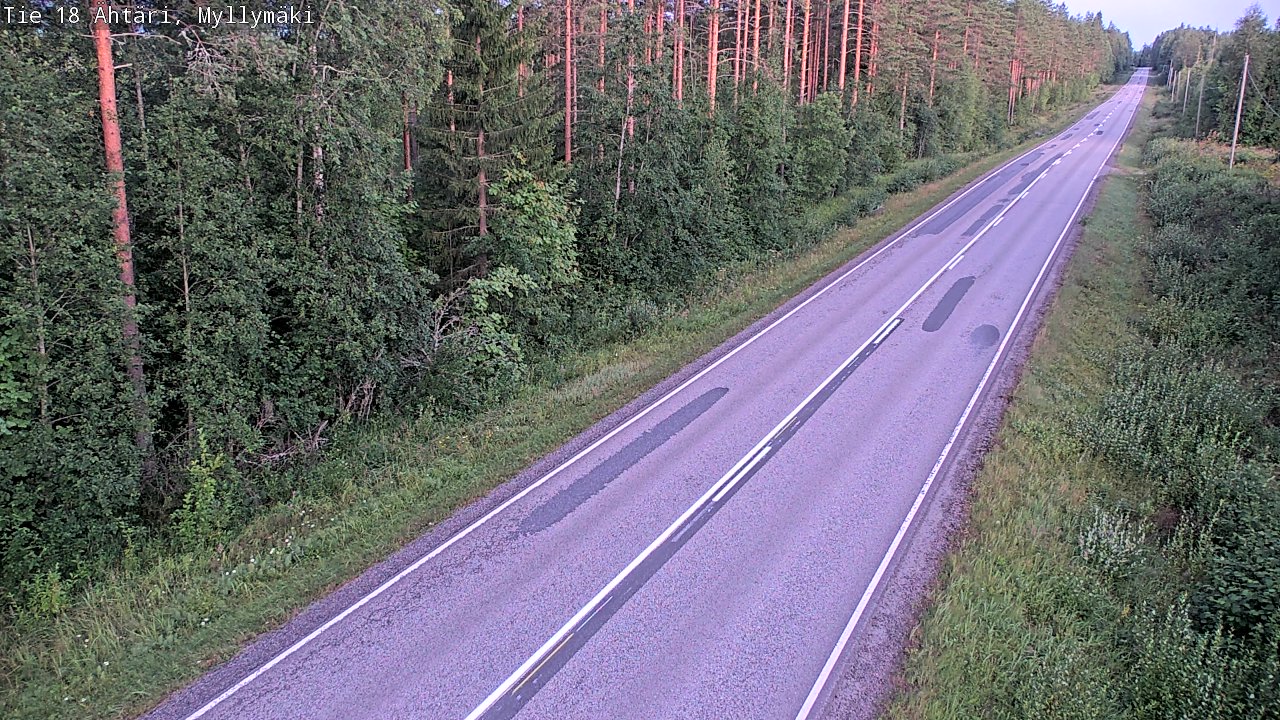 Kelikamerat Kuva Tie 18 Ähtäri, Myllymäki, Ähtäri, Etelä-Pohjanmaa