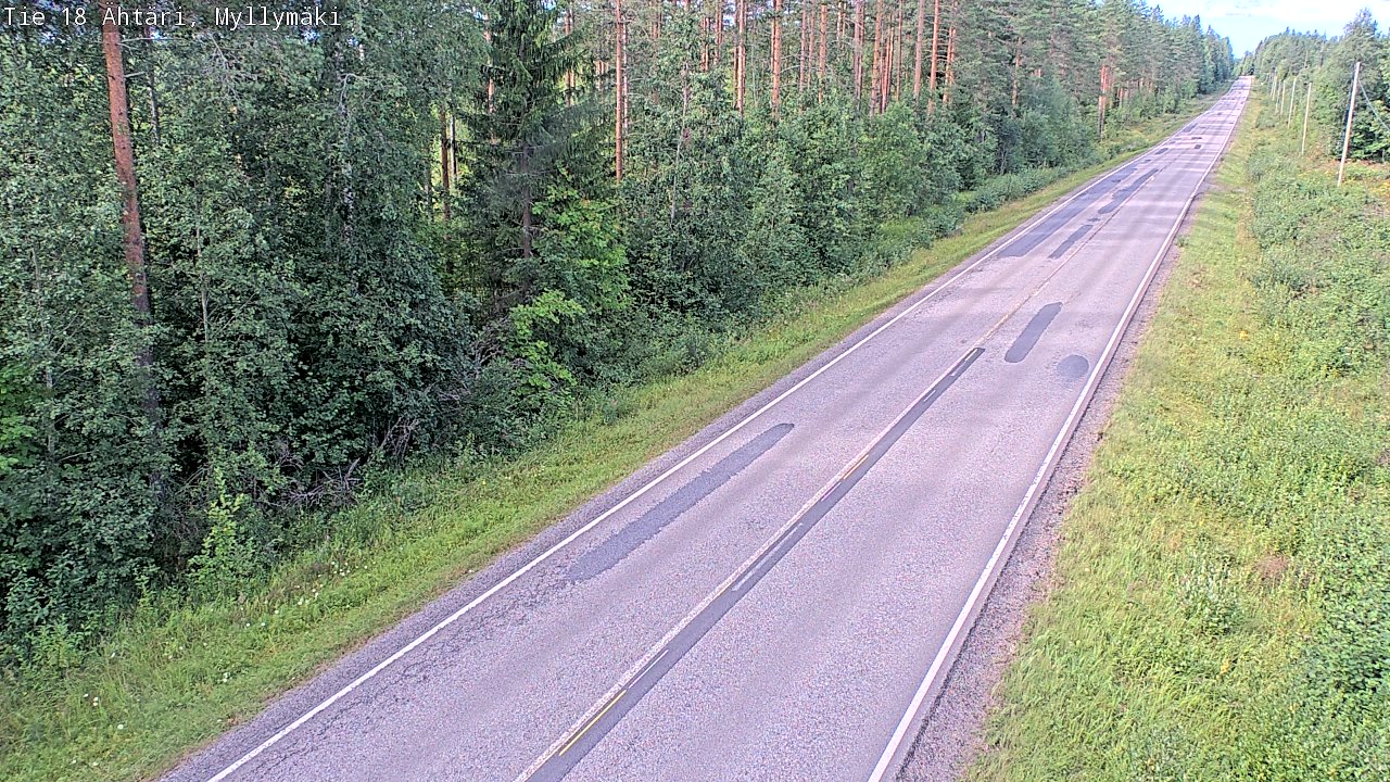 Kelikamerat Kuva Tie 18 Ähtäri, Myllymäki, Ähtäri, Etelä-Pohjanmaa