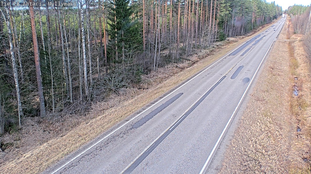 Kelikamerat Kuva Tie 18 Ähtäri, Myllymäki, Ähtäri, Etelä-Pohjanmaa
