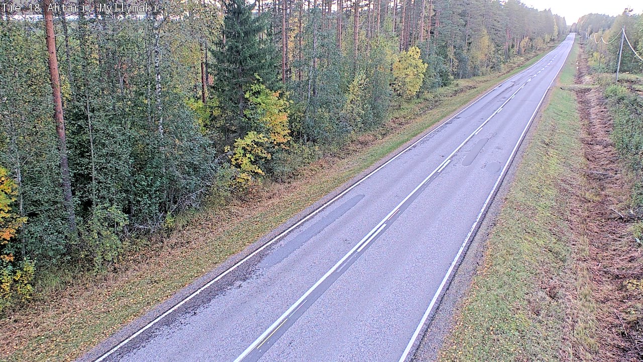 Kelikamerat Kuva Tie 18 Ähtäri, Myllymäki, Ähtäri, Etelä-Pohjanmaa
