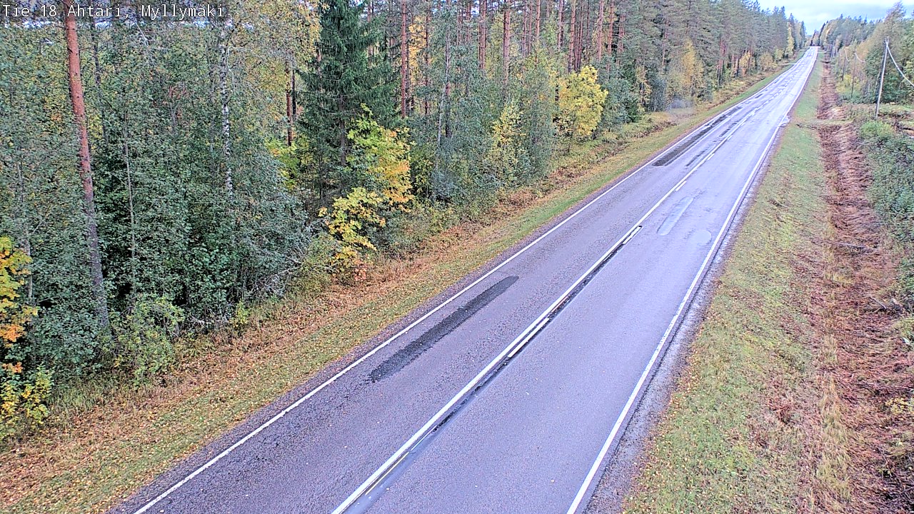 Kelikamerat Kuva Tie 18 Ähtäri, Myllymäki, Ähtäri, Etelä-Pohjanmaa
