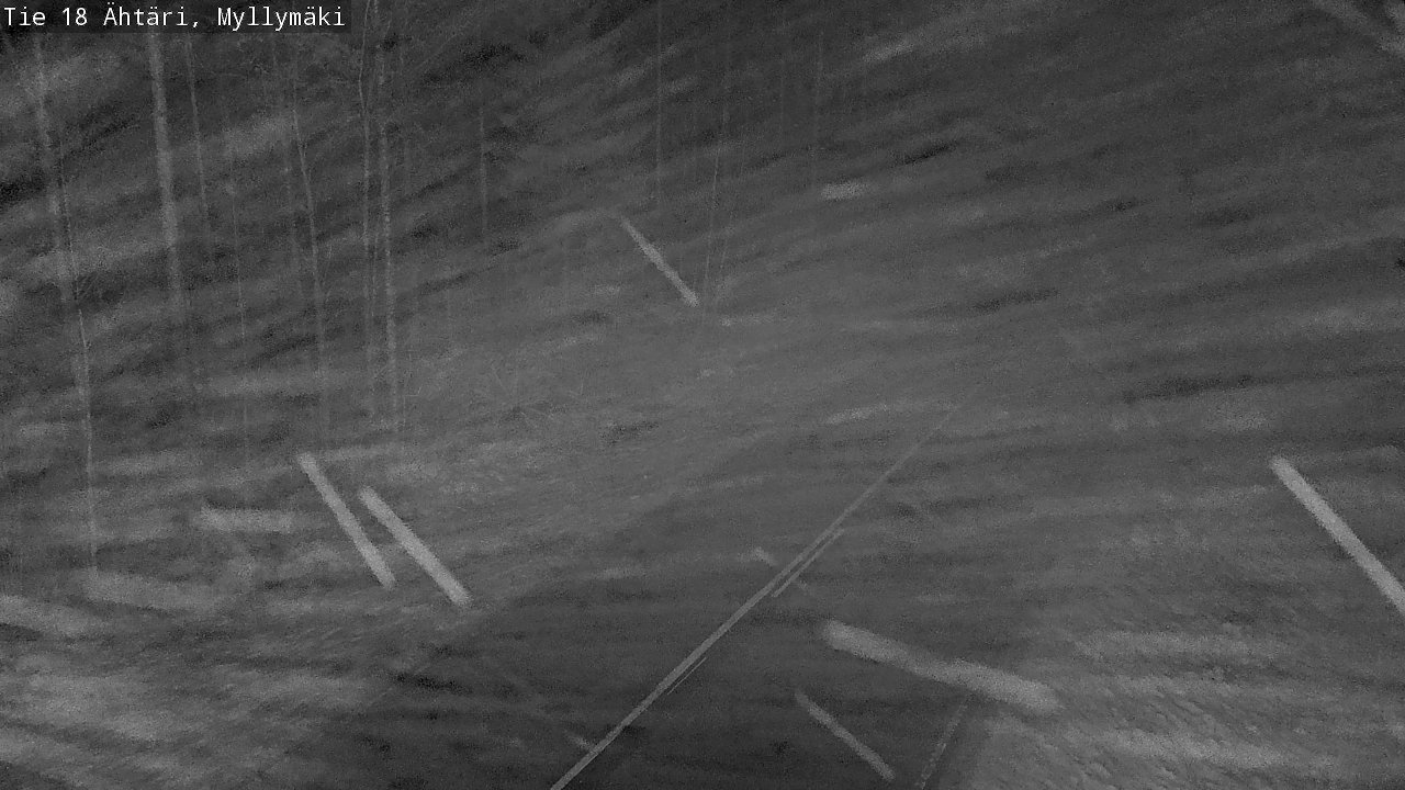 Weather Camera Image Road 18 Ähtäri, Myllymäki, Ähtäri, Etelä-Pohjanmaa
