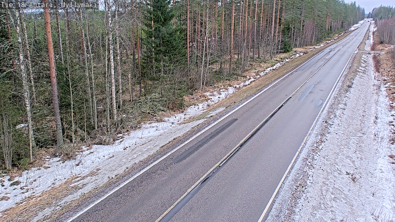 Kelikamerat Kuva Tie 18 Ähtäri, Myllymäki, Ähtäri, Etelä-Pohjanmaa