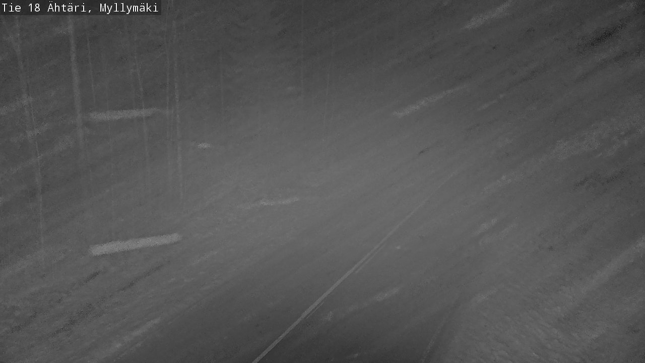 Weather Camera Image Road 18 Ähtäri, Myllymäki, Ähtäri, Etelä-Pohjanmaa