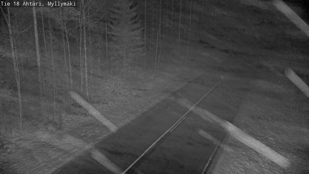 Weather Camera Image Road 18 Ähtäri, Myllymäki, Ähtäri, Etelä-Pohjanmaa