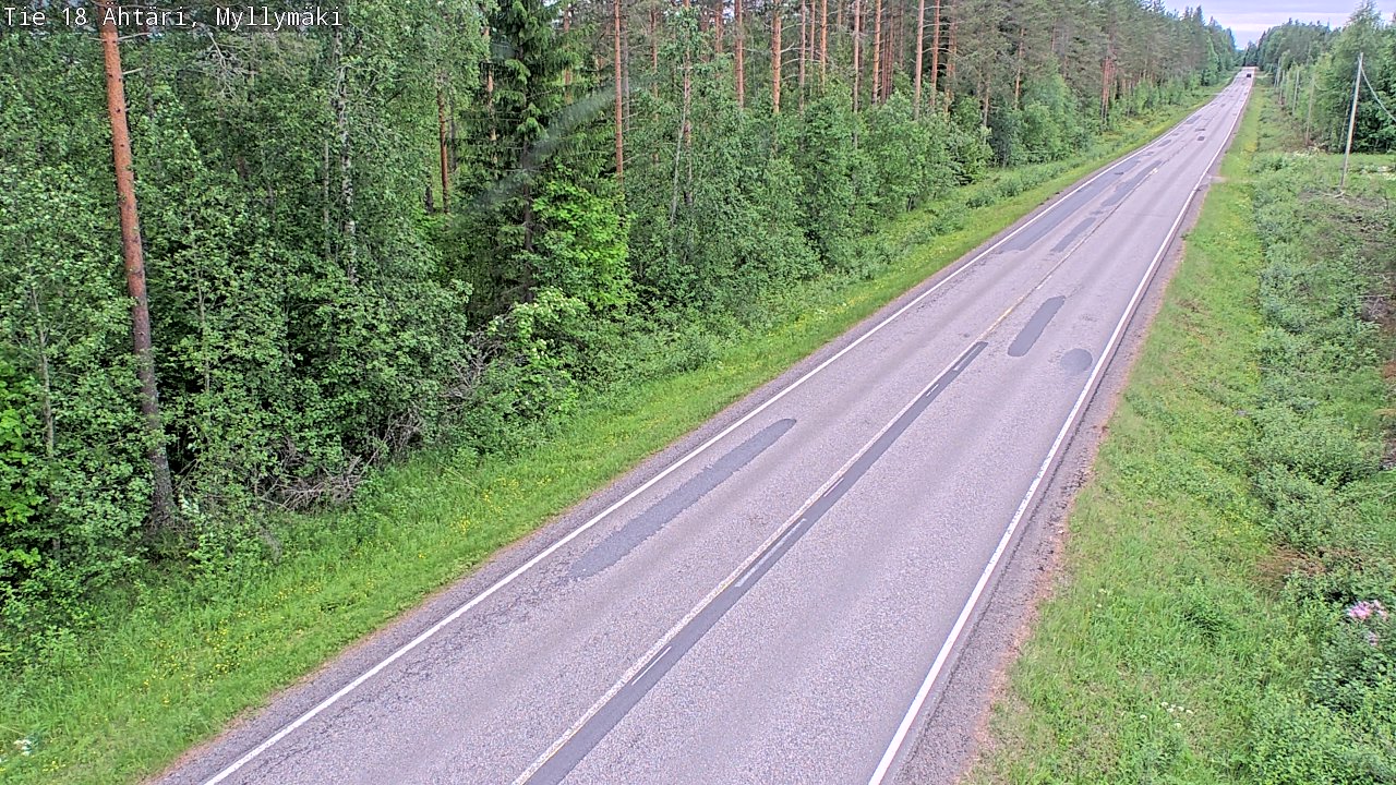 Kelikamerat Kuva Tie 18 Ähtäri, Myllymäki, Ähtäri, Etelä-Pohjanmaa