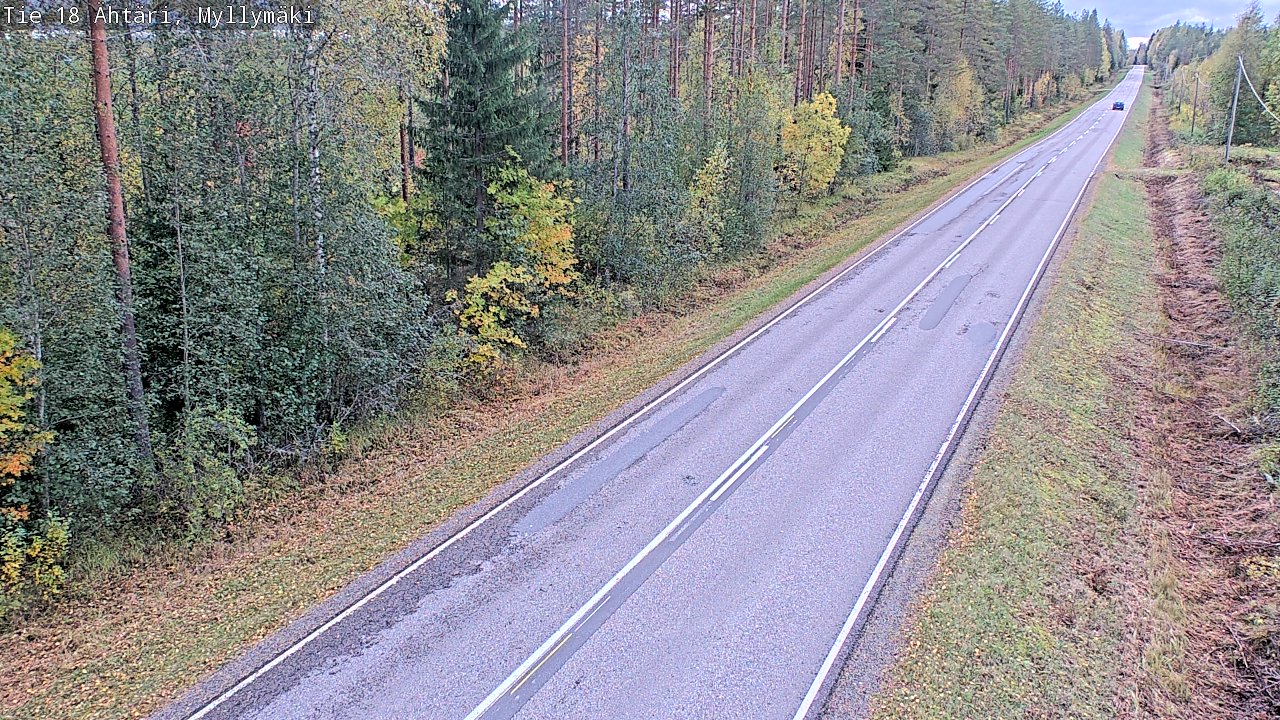 Kelikamerat Kuva Tie 18 Ähtäri, Myllymäki, Ähtäri, Etelä-Pohjanmaa