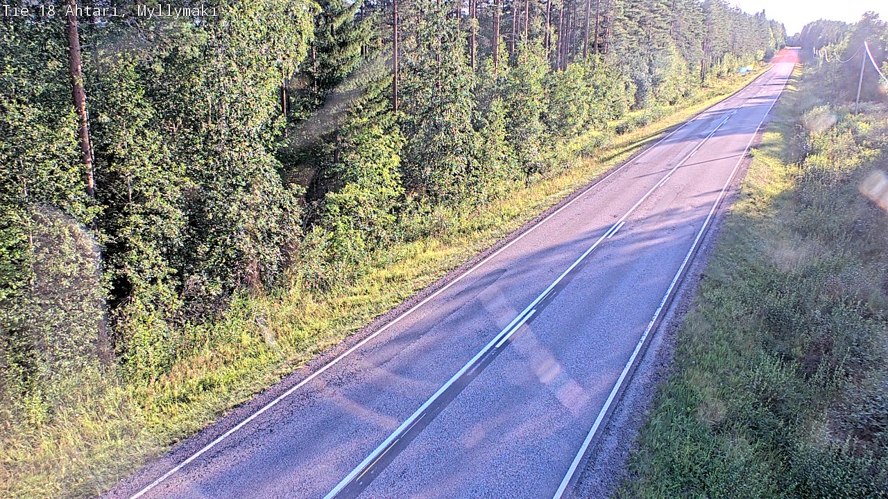 Kelikamerat Kuva Tie 18 Ähtäri, Myllymäki, Ähtäri, Etelä-Pohjanmaa