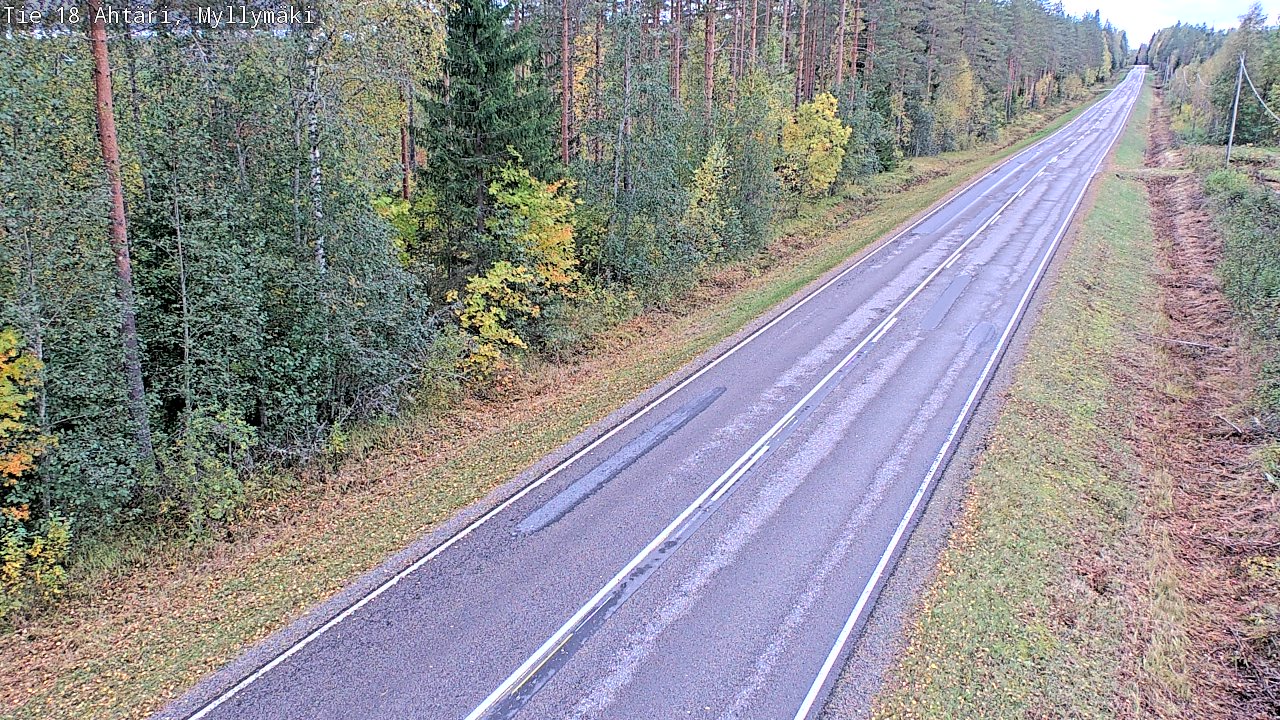 Kelikamerat Kuva Tie 18 Ähtäri, Myllymäki, Ähtäri, Etelä-Pohjanmaa