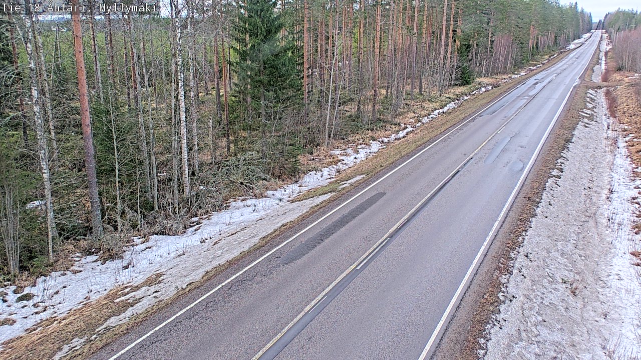 Kelikamerat Kuva Tie 18 Ähtäri, Myllymäki, Ähtäri, Etelä-Pohjanmaa