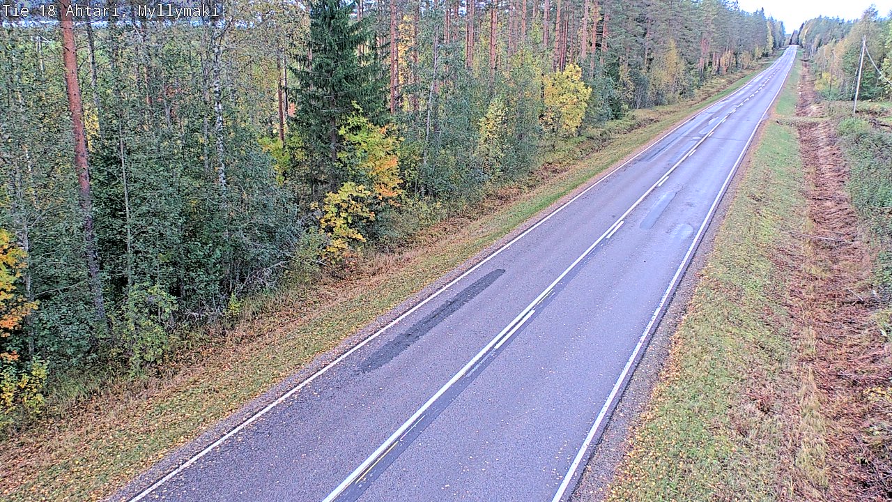 Kelikamerat Kuva Tie 18 Ähtäri, Myllymäki, Ähtäri, Etelä-Pohjanmaa