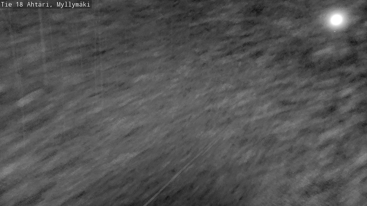 Weather Camera Image Road 18 Ähtäri, Myllymäki, Ähtäri, Etelä-Pohjanmaa