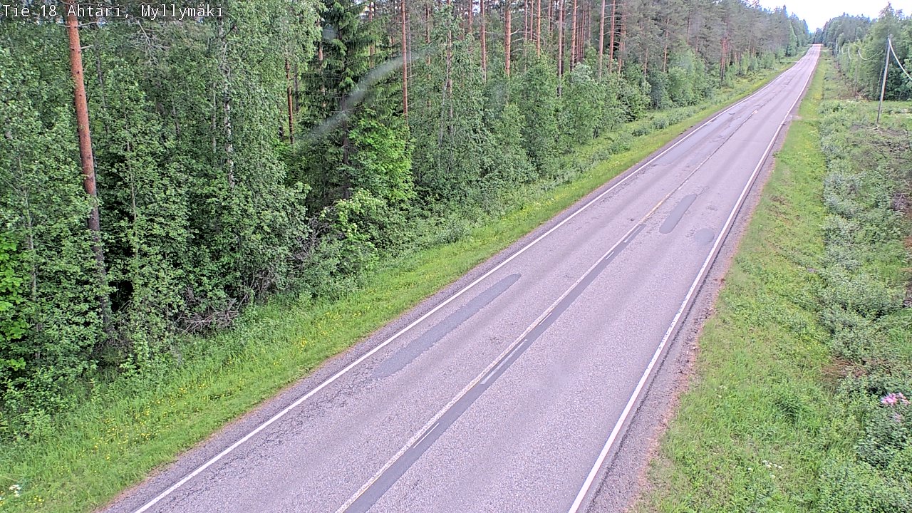 Kelikamerat Kuva Tie 18 Ähtäri, Myllymäki, Ähtäri, Etelä-Pohjanmaa