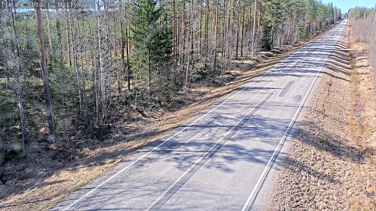 Kelikamerat Kuva Tie 18 Ähtäri, Myllymäki, Ähtäri, Etelä-Pohjanmaa