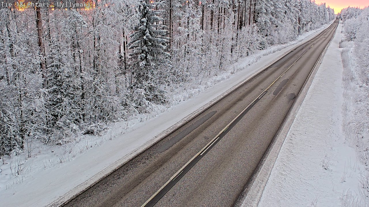 Kelikamerat Kuva Tie 18 Ähtäri, Myllymäki, Ähtäri, Etelä-Pohjanmaa