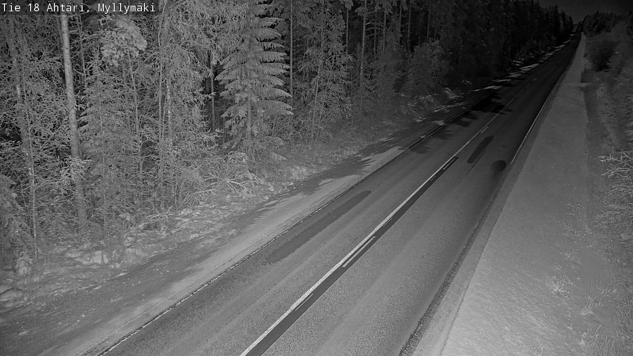 Weather Camera Image Väg 18 Etseri, Myllymäki, Ähtäri, Etelä-Pohjanmaa