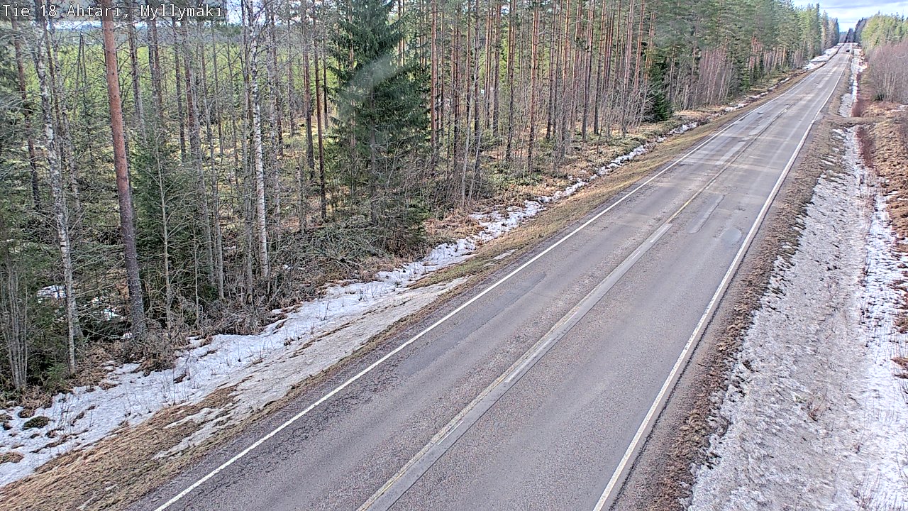 Kelikamerat Kuva Tie 18 Ähtäri, Myllymäki, Ähtäri, Etelä-Pohjanmaa