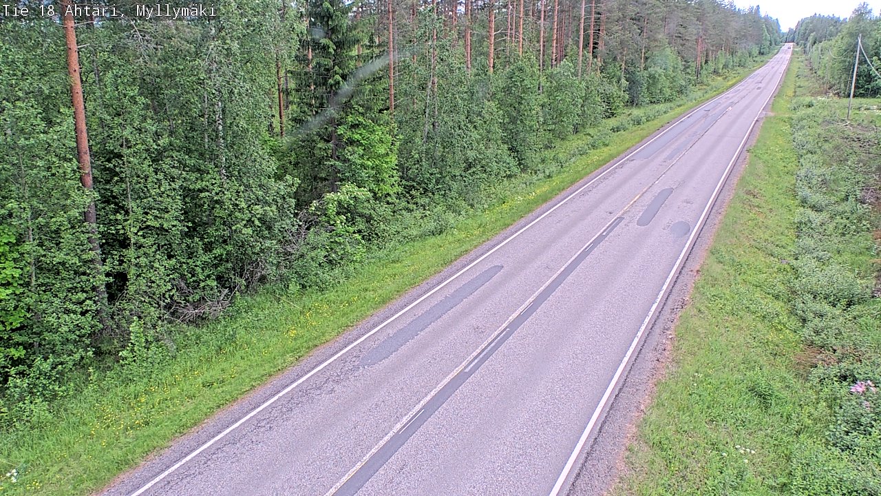 Kelikamerat Kuva Tie 18 Ähtäri, Myllymäki, Ähtäri, Etelä-Pohjanmaa