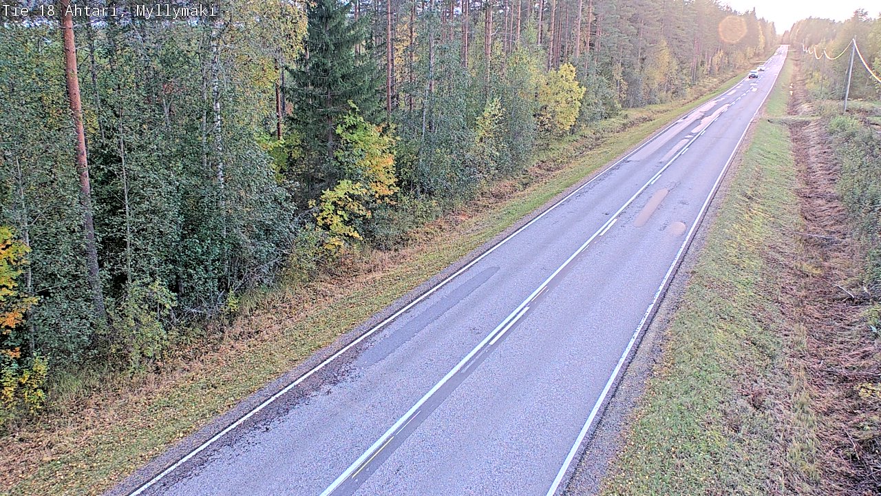Kelikamerat Kuva Tie 18 Ähtäri, Myllymäki, Ähtäri, Etelä-Pohjanmaa