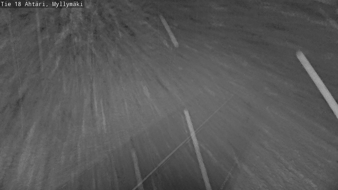 Weather Camera Image Road 18 Ähtäri, Myllymäki, Ähtäri, Etelä-Pohjanmaa