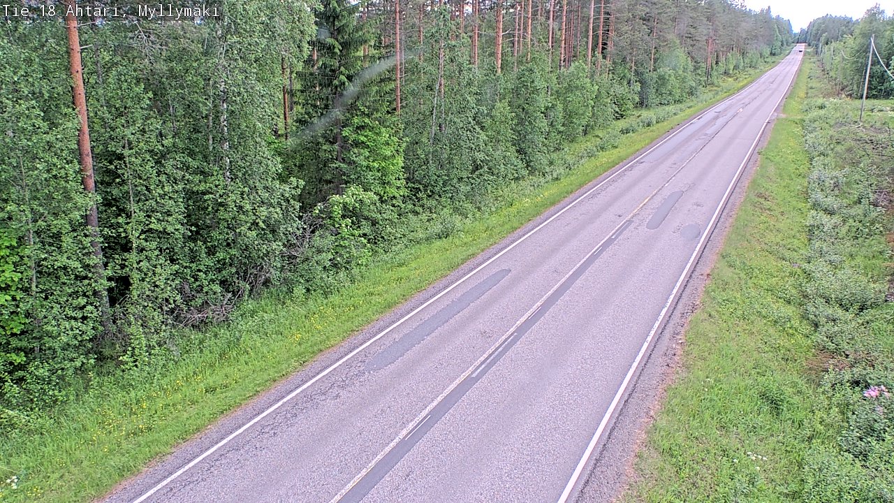 Kelikamerat Kuva Tie 18 Ähtäri, Myllymäki, Ähtäri, Etelä-Pohjanmaa