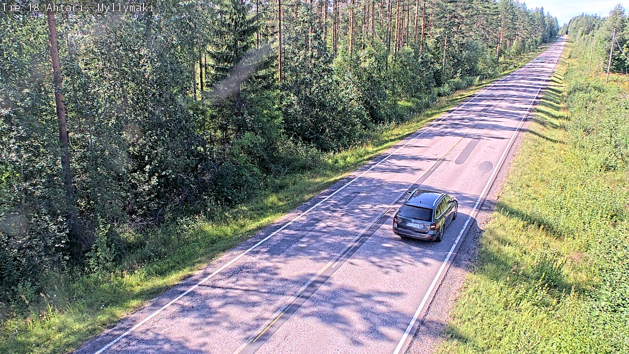 Kelikamerat Kuva Tie 18 Ähtäri, Myllymäki, Ähtäri, Etelä-Pohjanmaa