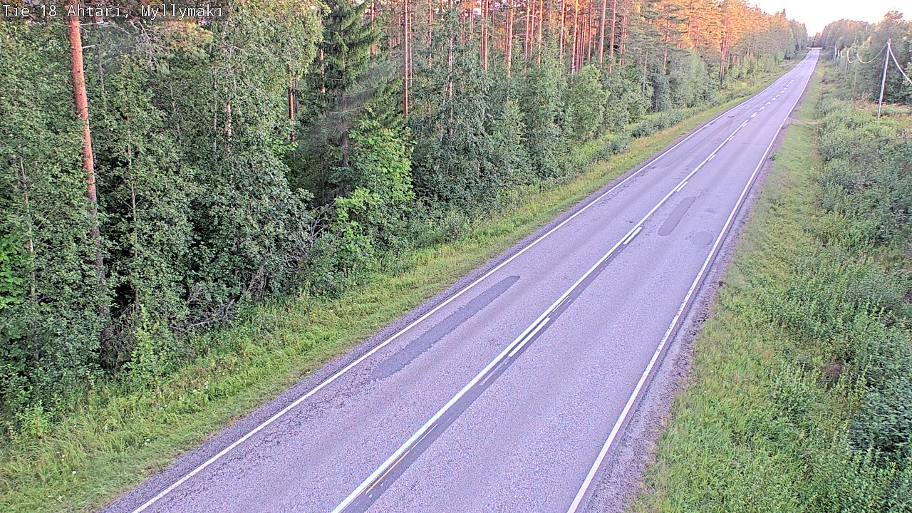 Kelikamerat Kuva Tie 18 Ähtäri, Myllymäki, Ähtäri, Etelä-Pohjanmaa