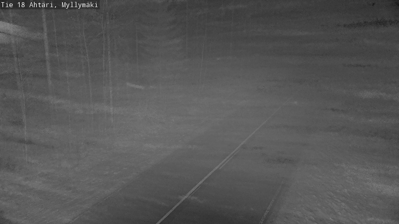 Weather Camera Image Road 18 Ähtäri, Myllymäki, Ähtäri, Etelä-Pohjanmaa