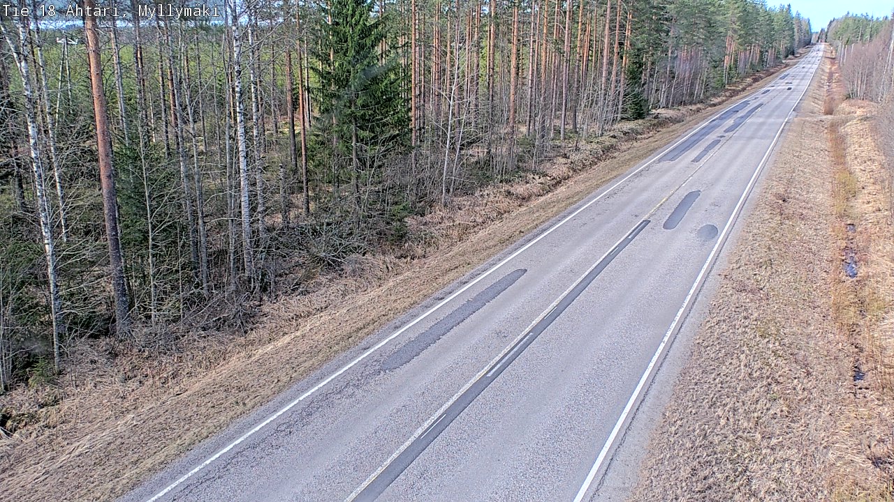 Kelikamerat Kuva Tie 18 Ähtäri, Myllymäki, Ähtäri, Etelä-Pohjanmaa