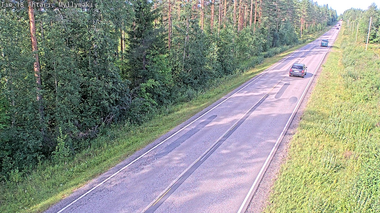 Kelikamerat Kuva Tie 18 Ähtäri, Myllymäki, Ähtäri, Etelä-Pohjanmaa