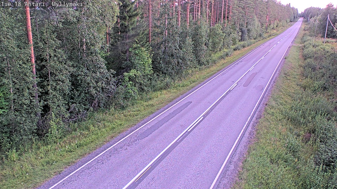 Kelikamerat Kuva Tie 18 Ähtäri, Myllymäki, Ähtäri, Etelä-Pohjanmaa