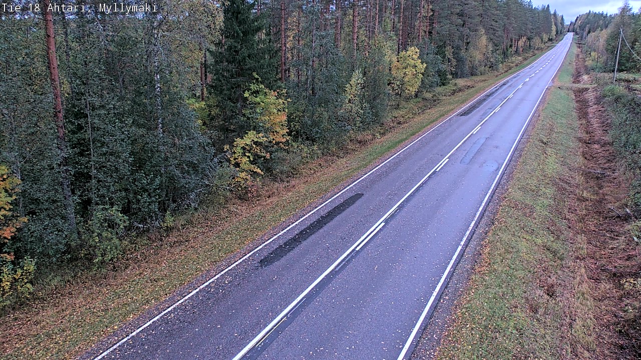 Kelikamerat Kuva Tie 18 Ähtäri, Myllymäki, Ähtäri, Etelä-Pohjanmaa