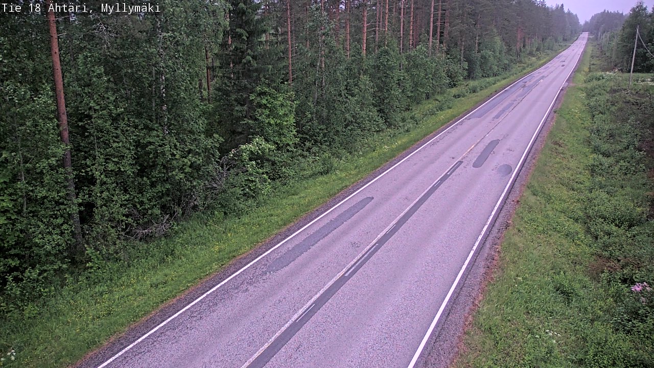Kelikamerat Kuva Tie 18 Ähtäri, Myllymäki, Ähtäri, Etelä-Pohjanmaa