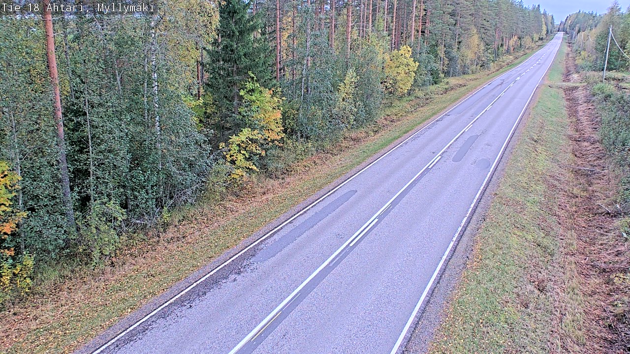 Kelikamerat Kuva Tie 18 Ähtäri, Myllymäki, Ähtäri, Etelä-Pohjanmaa