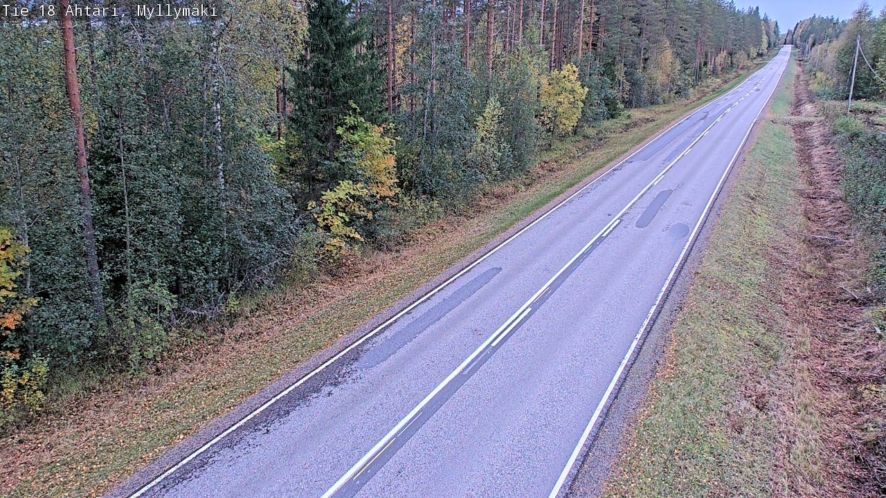 Kelikamerat Kuva Tie 18 Ähtäri, Myllymäki, Ähtäri, Etelä-Pohjanmaa