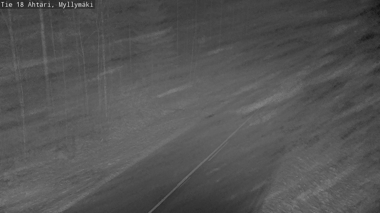 Weather Camera Image Road 18 Ähtäri, Myllymäki, Ähtäri, Etelä-Pohjanmaa