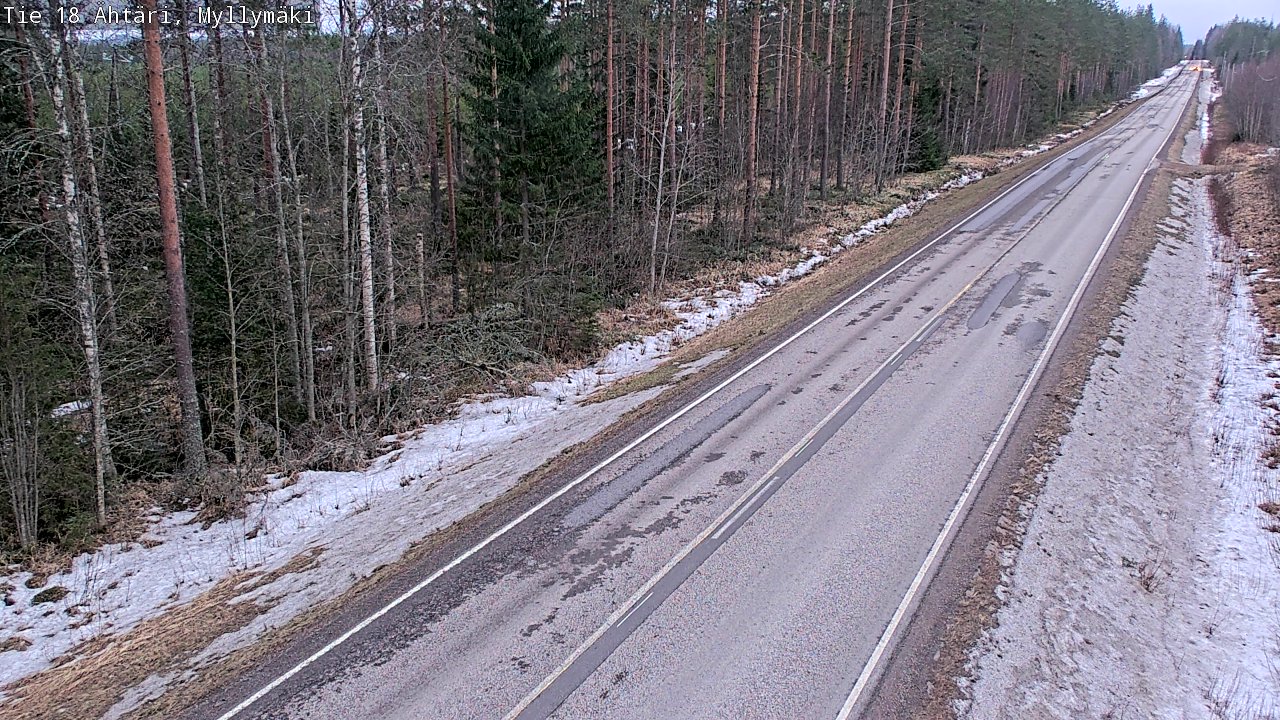Kelikamerat Kuva Tie 18 Ähtäri, Myllymäki, Ähtäri, Etelä-Pohjanmaa